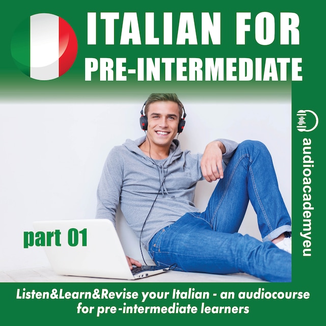 Book cover for Italian for pre-intermediate learners