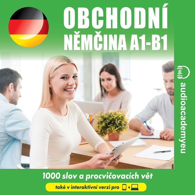 Book cover for Obchodní němčina A1-B1