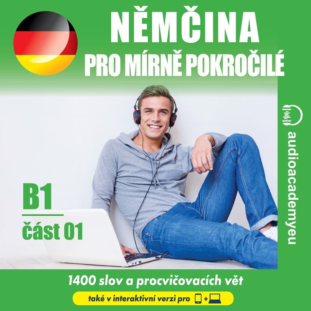 Book cover for Němčina pro mírně pokročilé B1_část 01