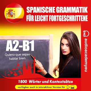 Spanische Grammatik A2-B1 als Hörbuch