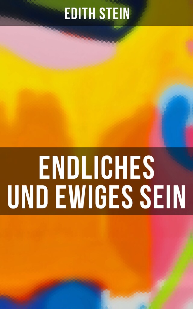 Bogomslag for Endliches und ewiges Sein