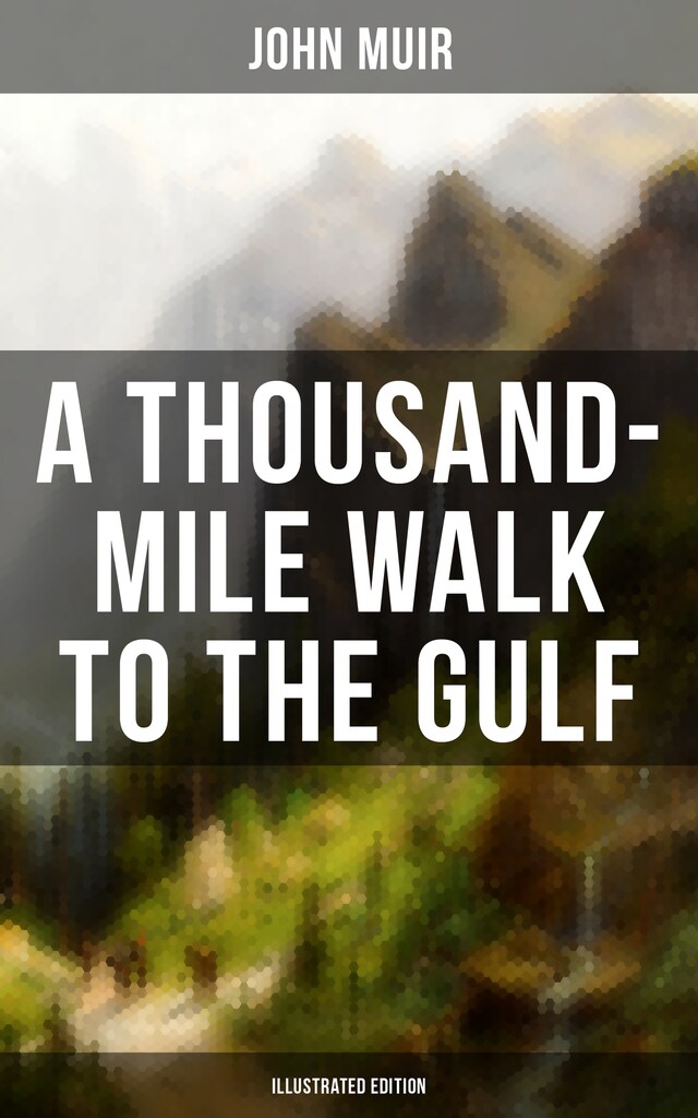 Boekomslag van A THOUSAND-MILE WALK TO THE GULF (Illustrated Edition)