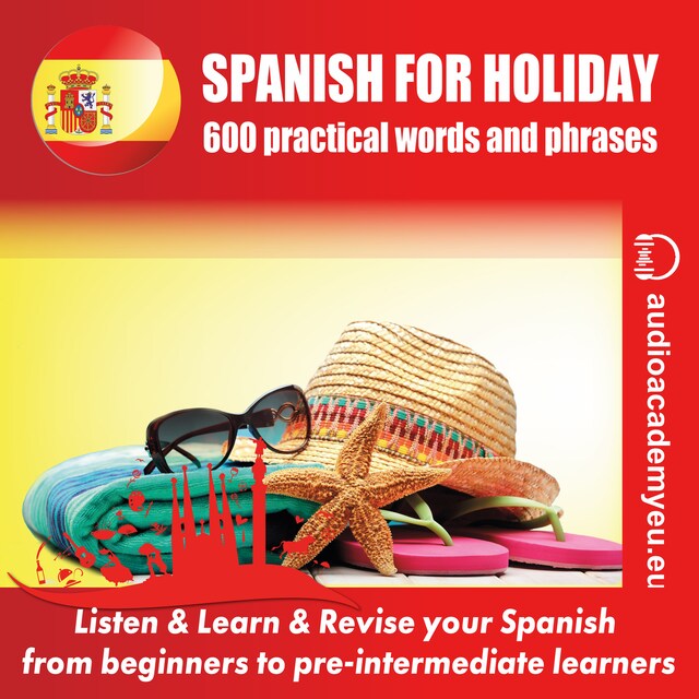 Portada de libro para Spanish for Holiday