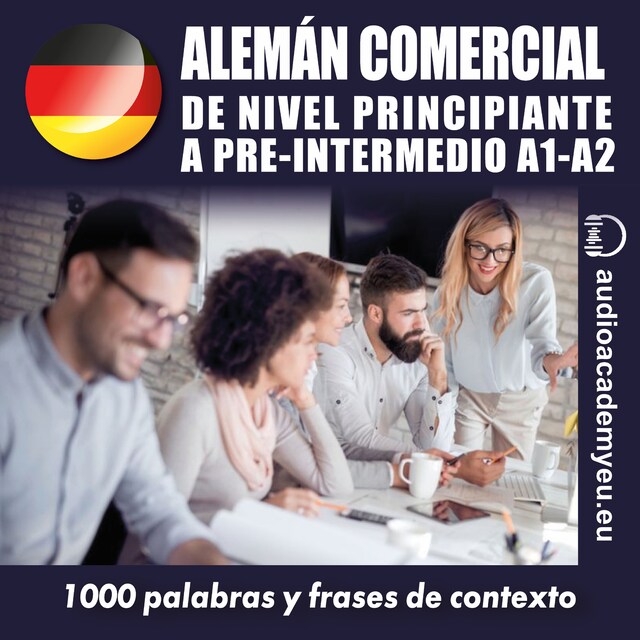 Portada de libro para Alemán comercial A1_B1