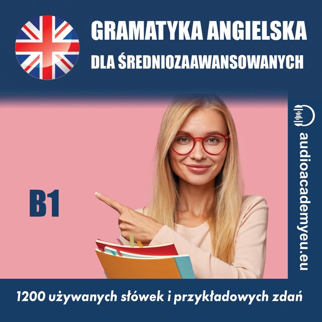 Couverture de livre pour Gramatyka angielska B1