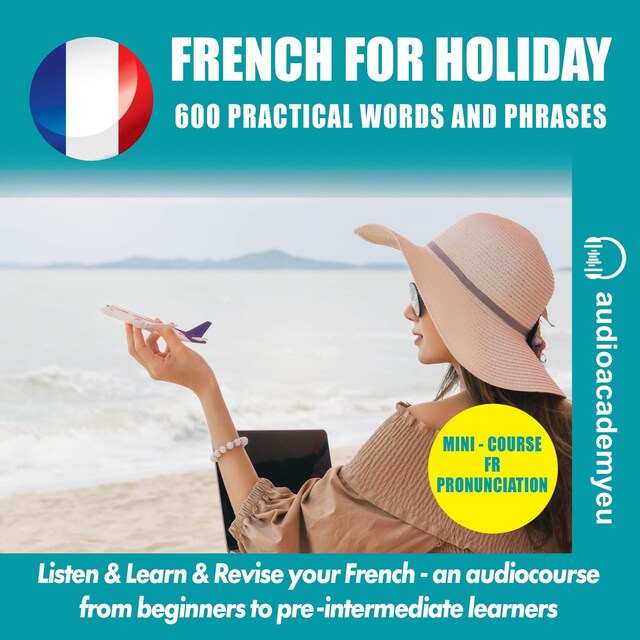 Couverture de livre pour Learn French- for holiday