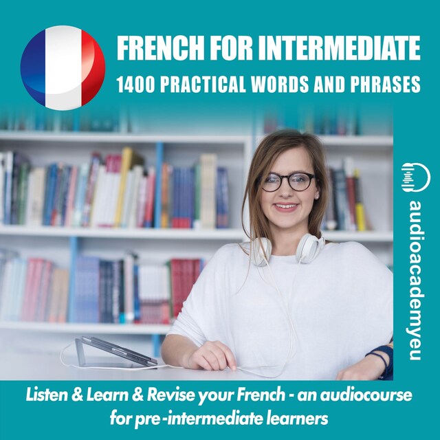 Couverture de livre pour Learn French - for intermediate