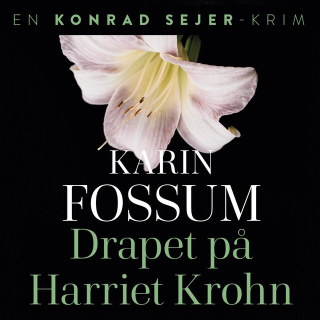 Bokomslag for Drapet på Harriet Krohn