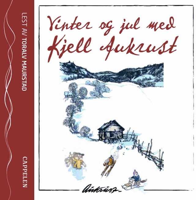 Bokomslag for Vinter og jul med Kjell Aukrust