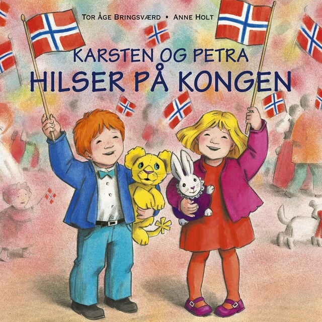 Bokomslag for Karsten og Petra hilser på kongen