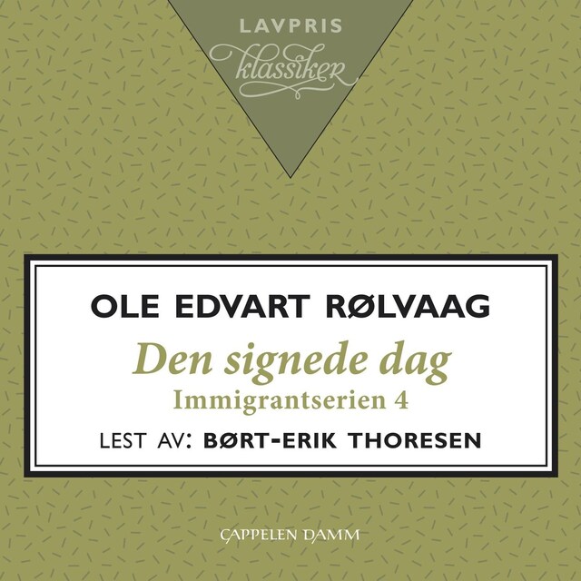 Bokomslag for Den signede dag