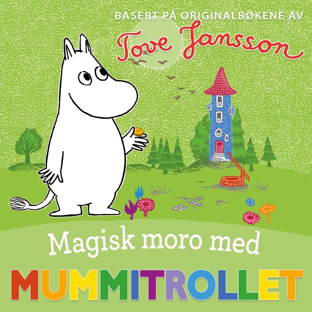 Bokomslag for Magisk moro med Mummitrollet