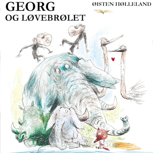 Bokomslag for Georg og løvebrølet