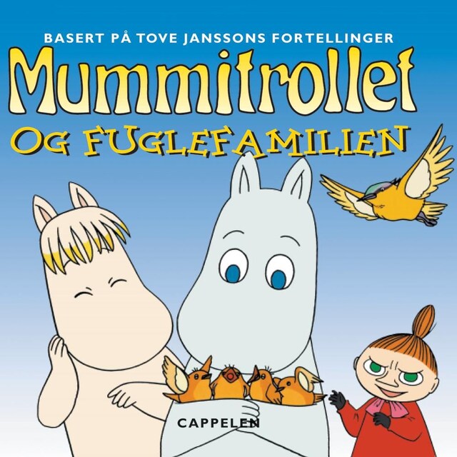 Bokomslag for Mummitrollet og fuglefamilien