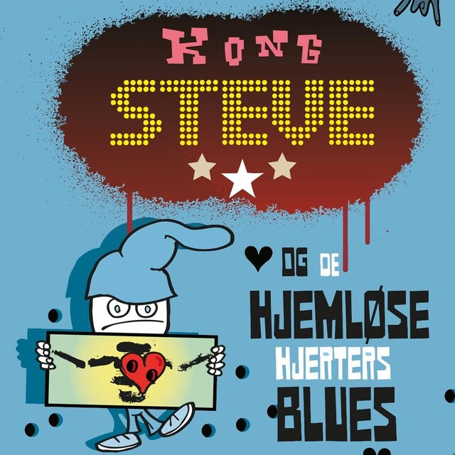 Bokomslag for Kong Steve og de hjemløse hjerters blues