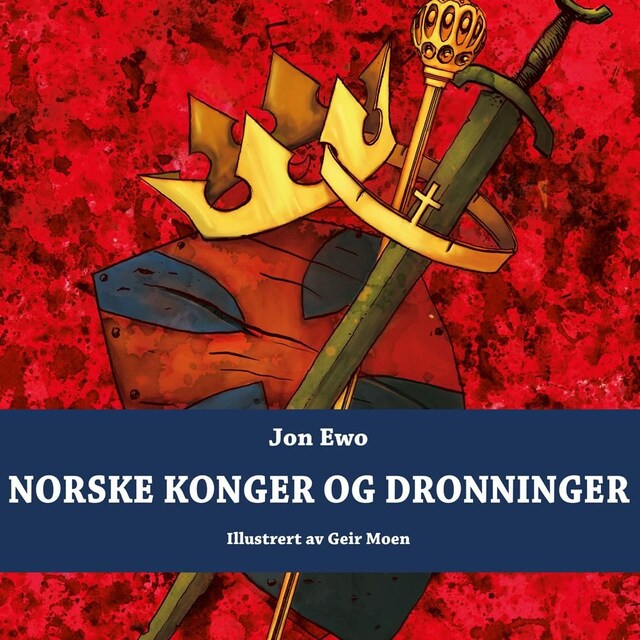 Bokomslag for Norske konger og dronninger