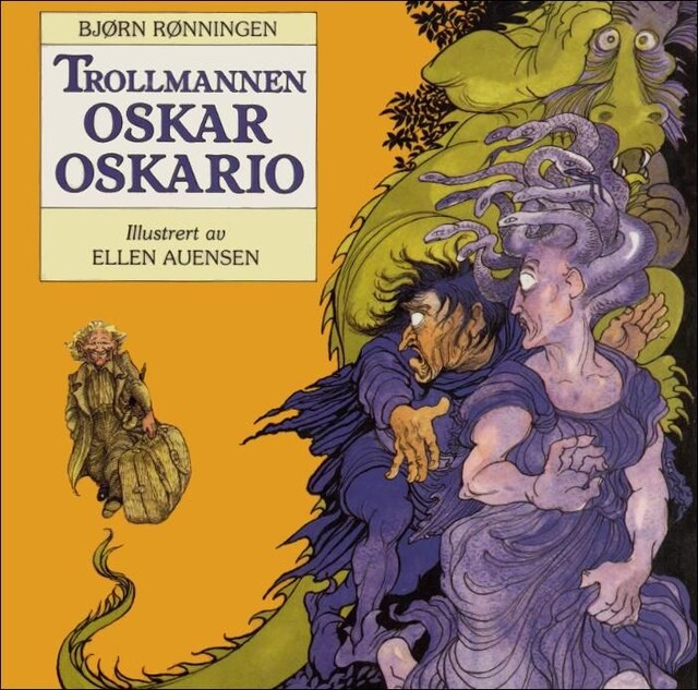 Bokomslag for Trollmannen Oskar Oskario