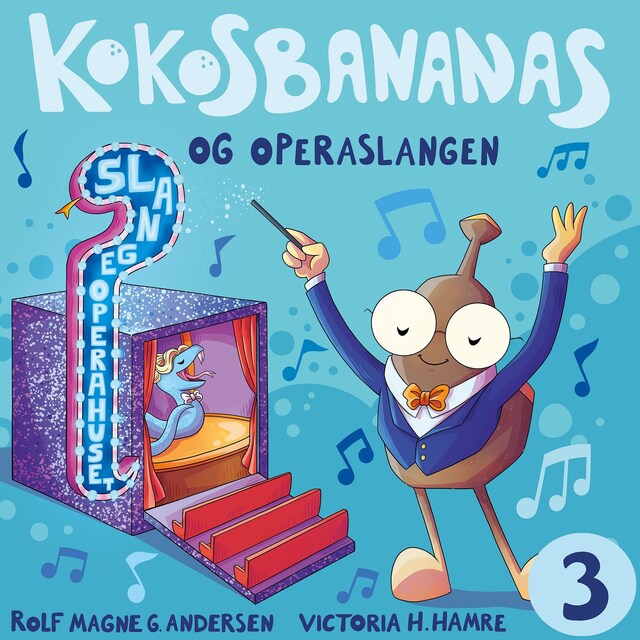 Bokomslag for Kokosbananas og operaslangen