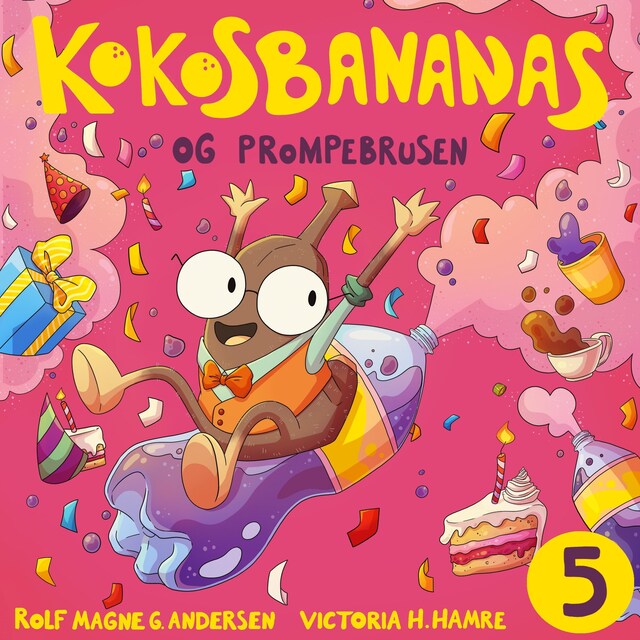 Bokomslag for Kokosbananas og prompebrusen