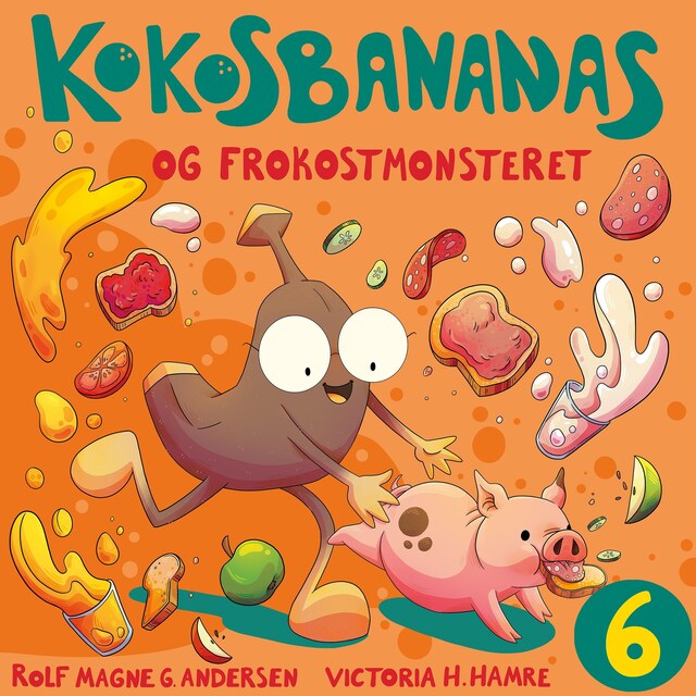 Bokomslag for Kokosbananas og frokostmonsteret