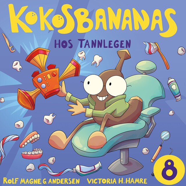 Bokomslag for Kokosbananas hos tannlegen