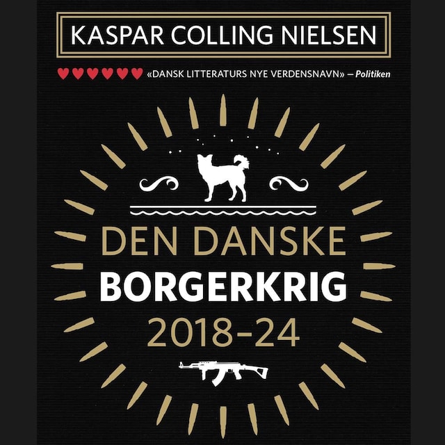 Bokomslag for Den danske borgerkrig 2018-24