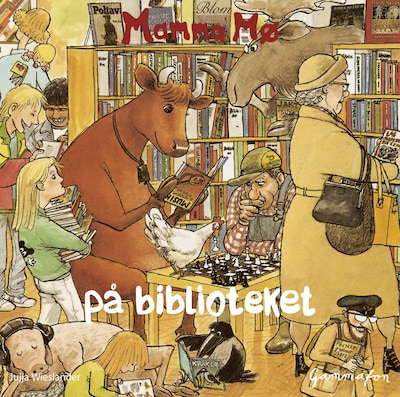 Mamma Mø på biblioteket