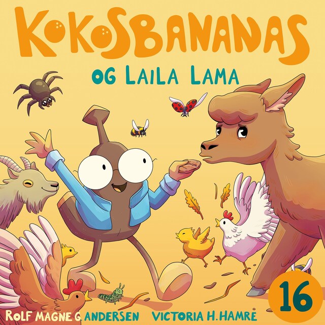 Bokomslag for Kokosbananas og Laila Lama