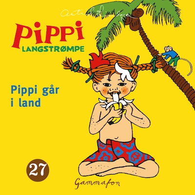 Pippi går i land – lydbok – Astrid Lindgren