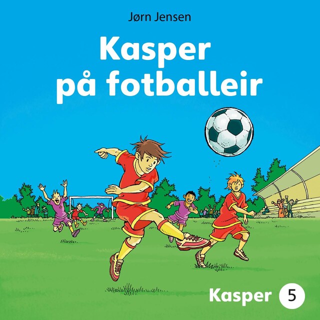Bokomslag for Kasper på fotballeir