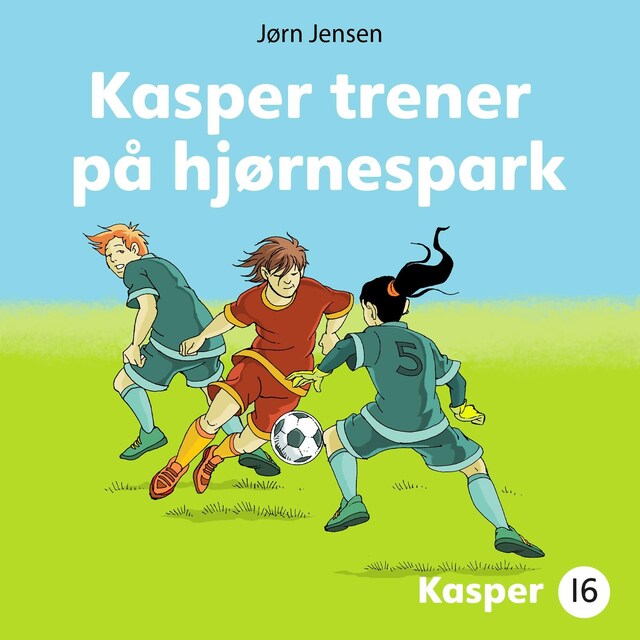 Bokomslag for Kasper trener på hjørnespark