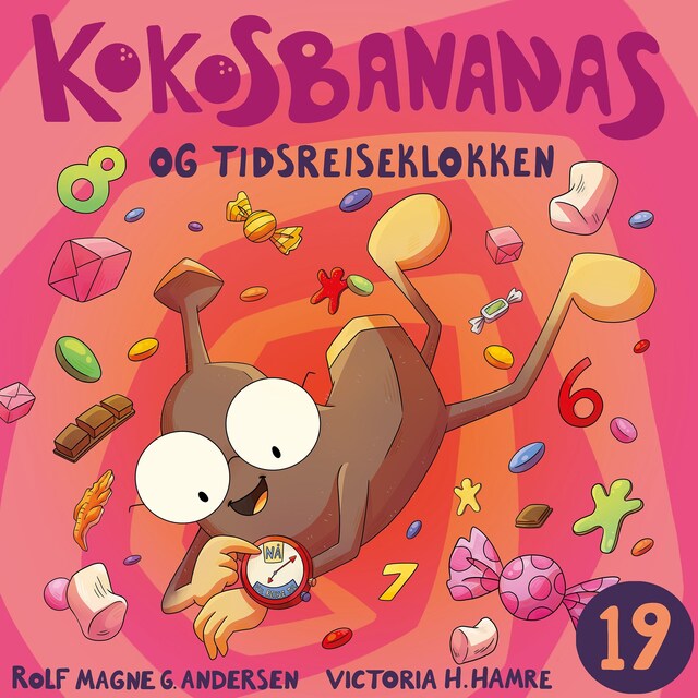 Bokomslag for Kokosbananas og tidsreiseklokken