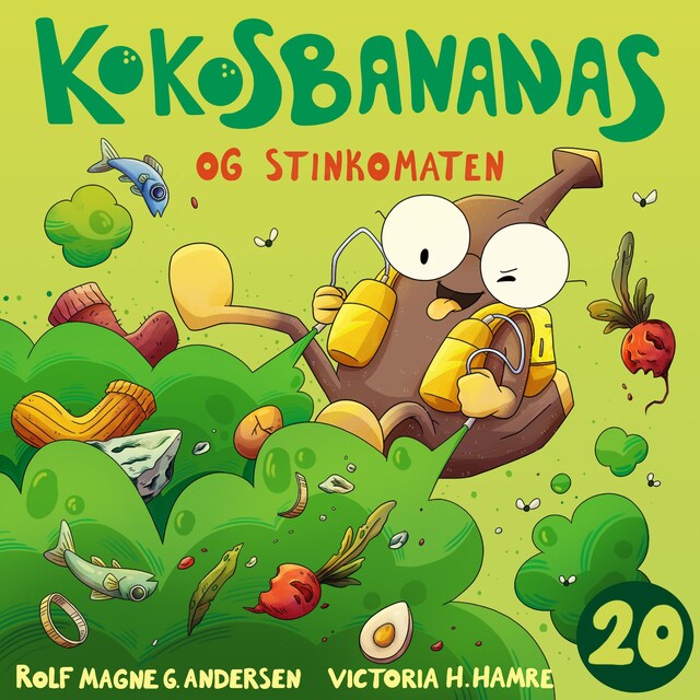 Bokomslag for Kokosbananas og stinkomaten