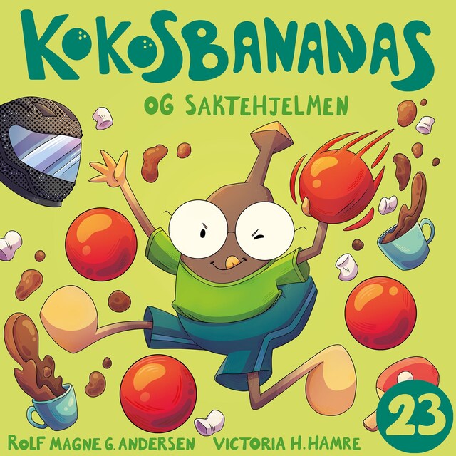 Bokomslag for Kokosbananas og saktehjelmen