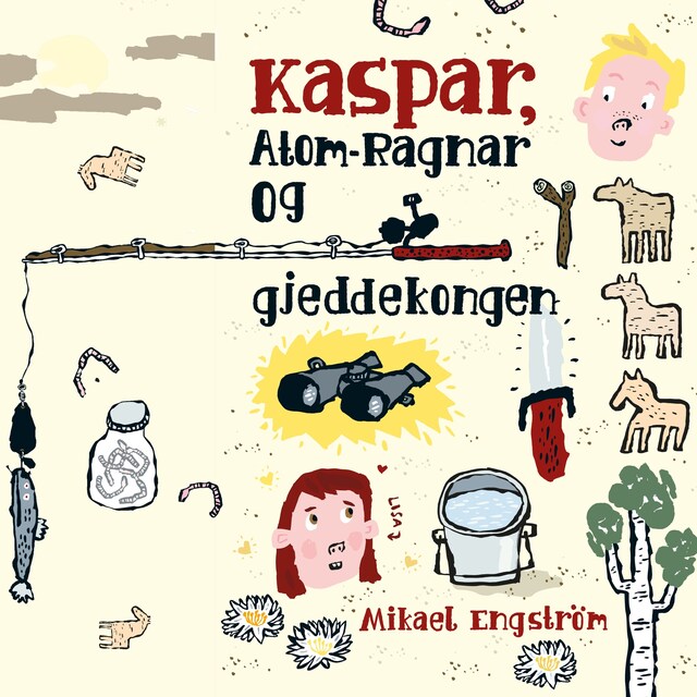 Bokomslag for Kaspar, Atom-Ragnar og gjeddekongen