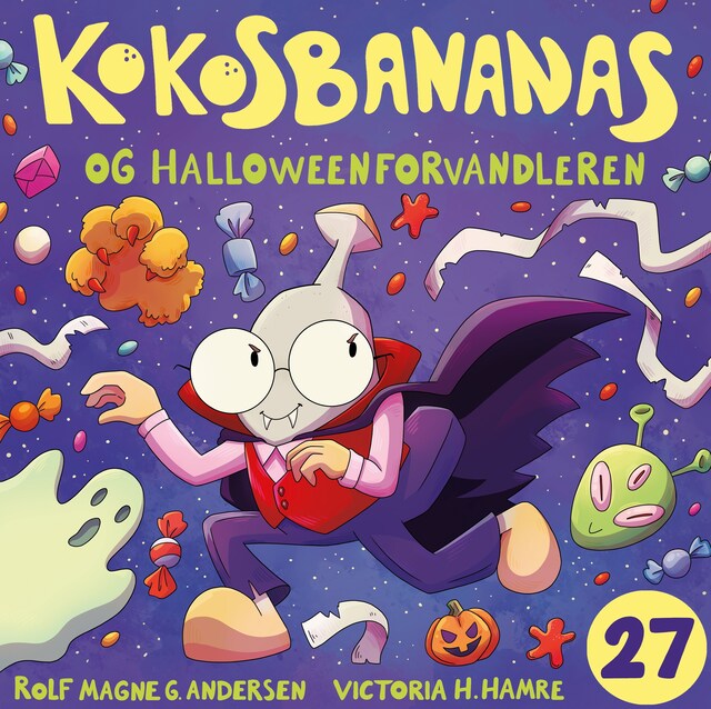 Bokomslag for Kokosbananas og Halloweenforvandleren