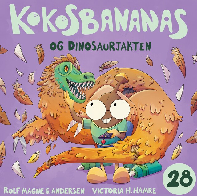 Bokomslag for Kokosbananas og dinosaurjakten