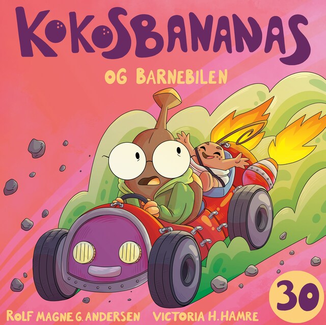 Bokomslag for Kokosbananas og barnebilen