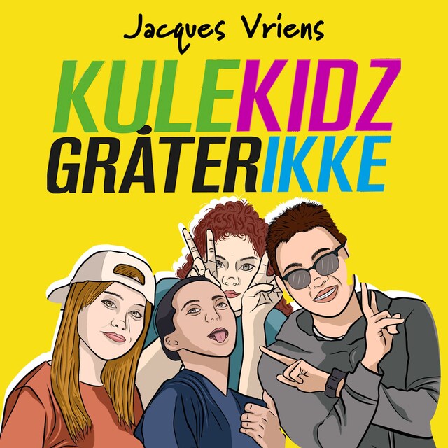 Bokomslag for Kule kidz gråter ikke