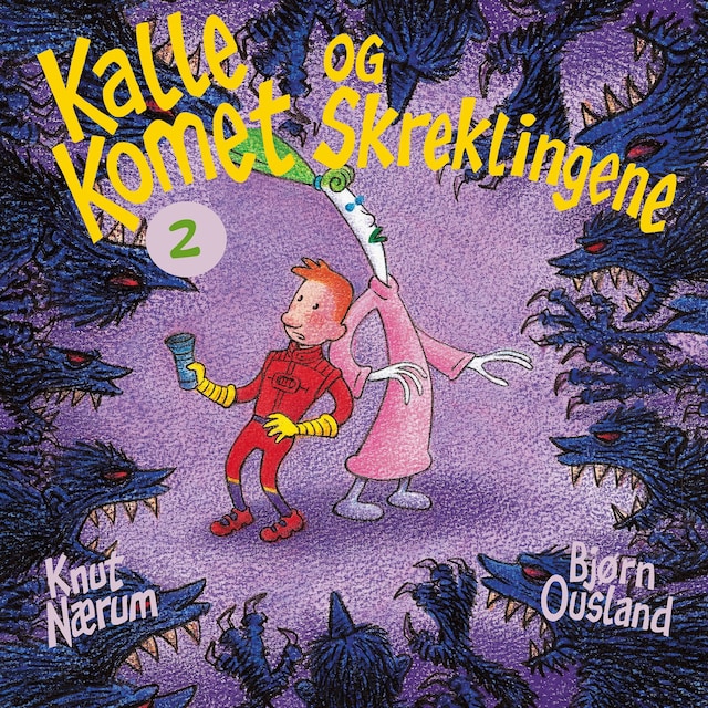 Bokomslag for Kalle Komet og skreklingene