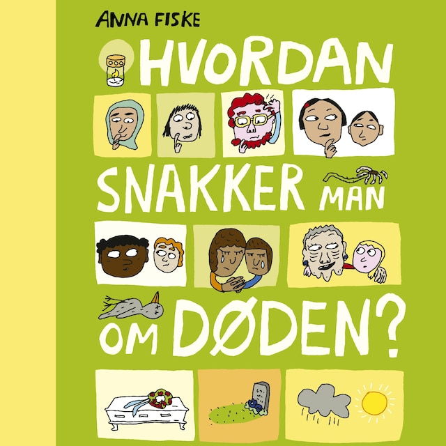 Bokomslag for Hvordan snakker man om døden?