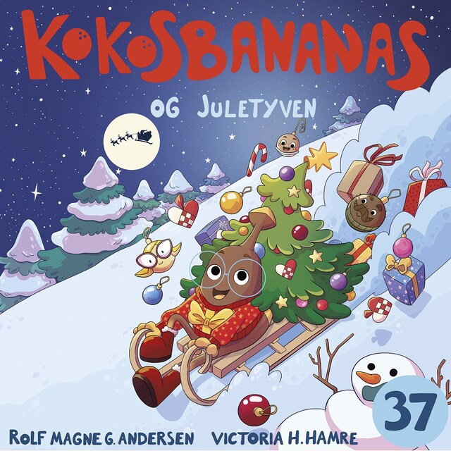 Bokomslag for Kokosbananas og juletyven