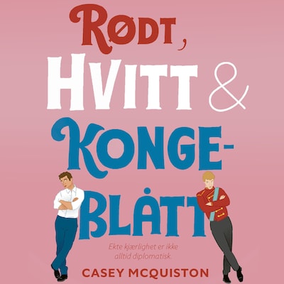 Rødt, hvitt og kongeblått – lydbok – Casey McQuiston