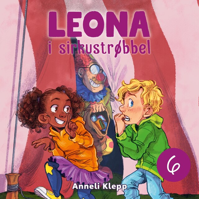 Bokomslag for Leona i sirkustrøbbel