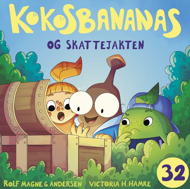 Bokomslag for Kokosbananas og skattejakten