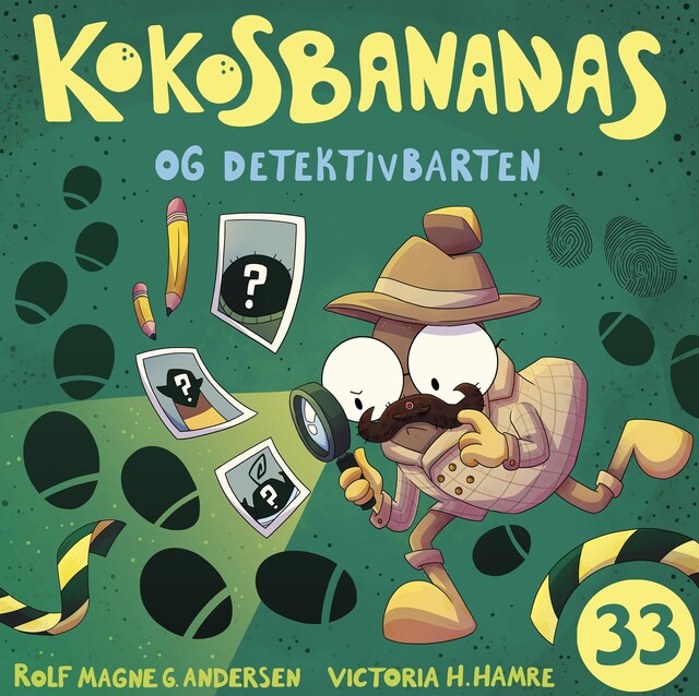 Bokomslag for Kokosbananas og detektivbarten