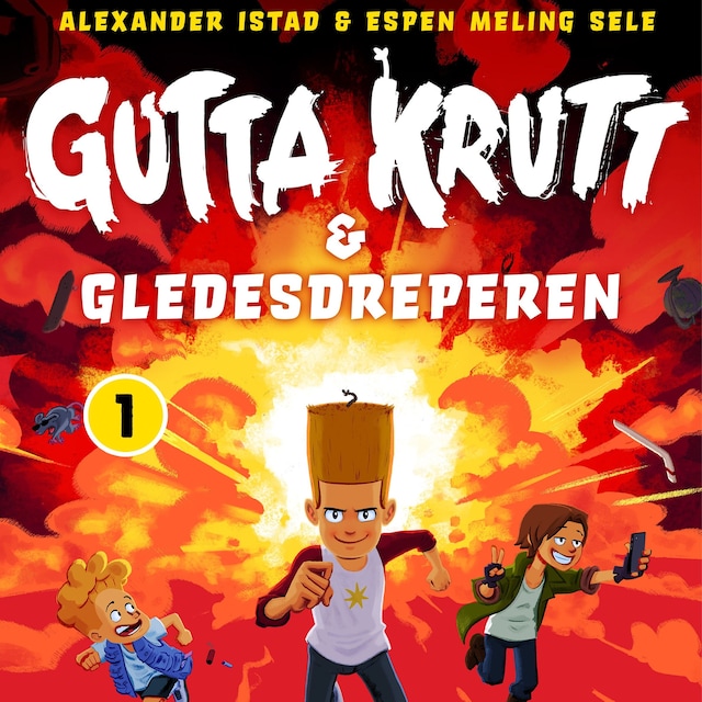 Bokomslag for Gutta Krutt og gledesdreperen