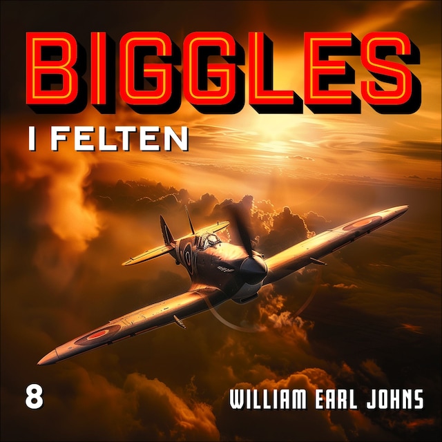 Bokomslag for Biggles i felten