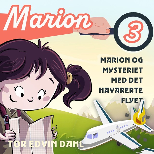 Bokomslag for Marion og mysteriet med det havarerte flyet