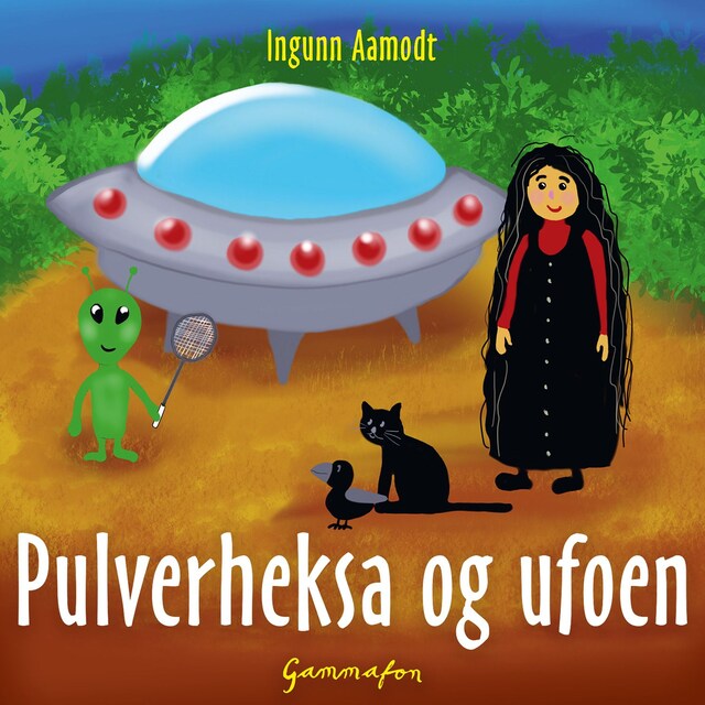 Buchcover für Pulverheksa og ufoen